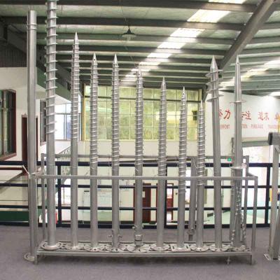 vite di terra elicoidale per progetto solare