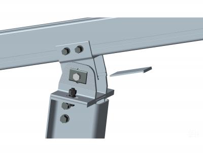 sistema di montaggio solare per pali a terra
