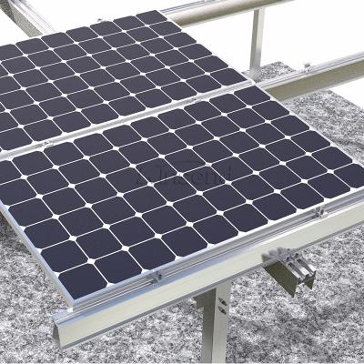 Sistema di montaggio per posto auto coperto ad alta sicurezza