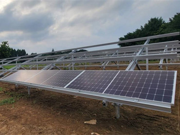 Sistema di montaggio a terra 189KW, Giappone
