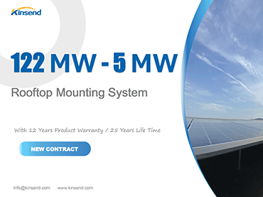 Nuovo progetto di sistema di montaggio solare sul tetto da 5 MW, Cina