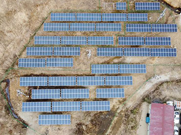 Sistema di montaggio a terra 136KW