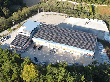 Sistema di montaggio su tetto in metallo 178KW, Corea