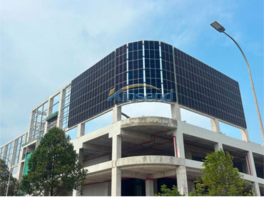 Sistema di montaggio per facciate BIPV