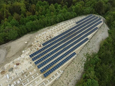 Progetto di fondazione in calcestruzzo a terra 1,5 MW, Europa