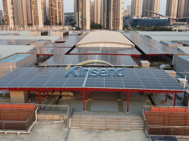 Pannello solare da 7 MW per montaggio su tetto piano