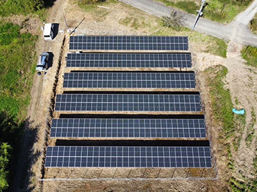 Sistema di montaggio a terra 130kW