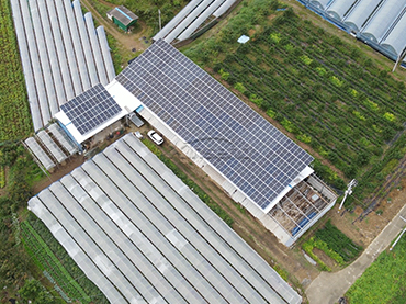 Sistema di montaggio su tetto in metallo 246KW, Corea