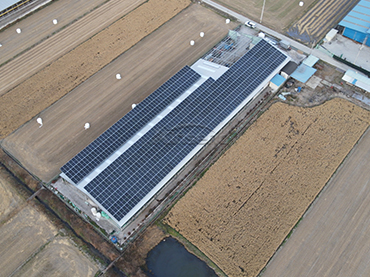 Sistema di montaggio su tetto in metallo, Corea
