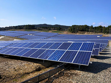 progetto del suolo solare 13MW , giappone