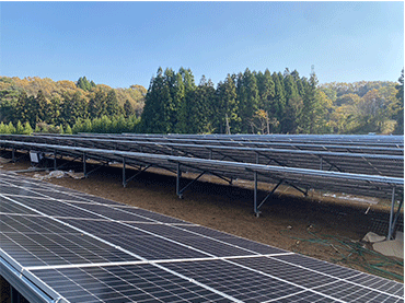 Sistema di montaggio a terra in acciaio ZAM 948KW, Giappone