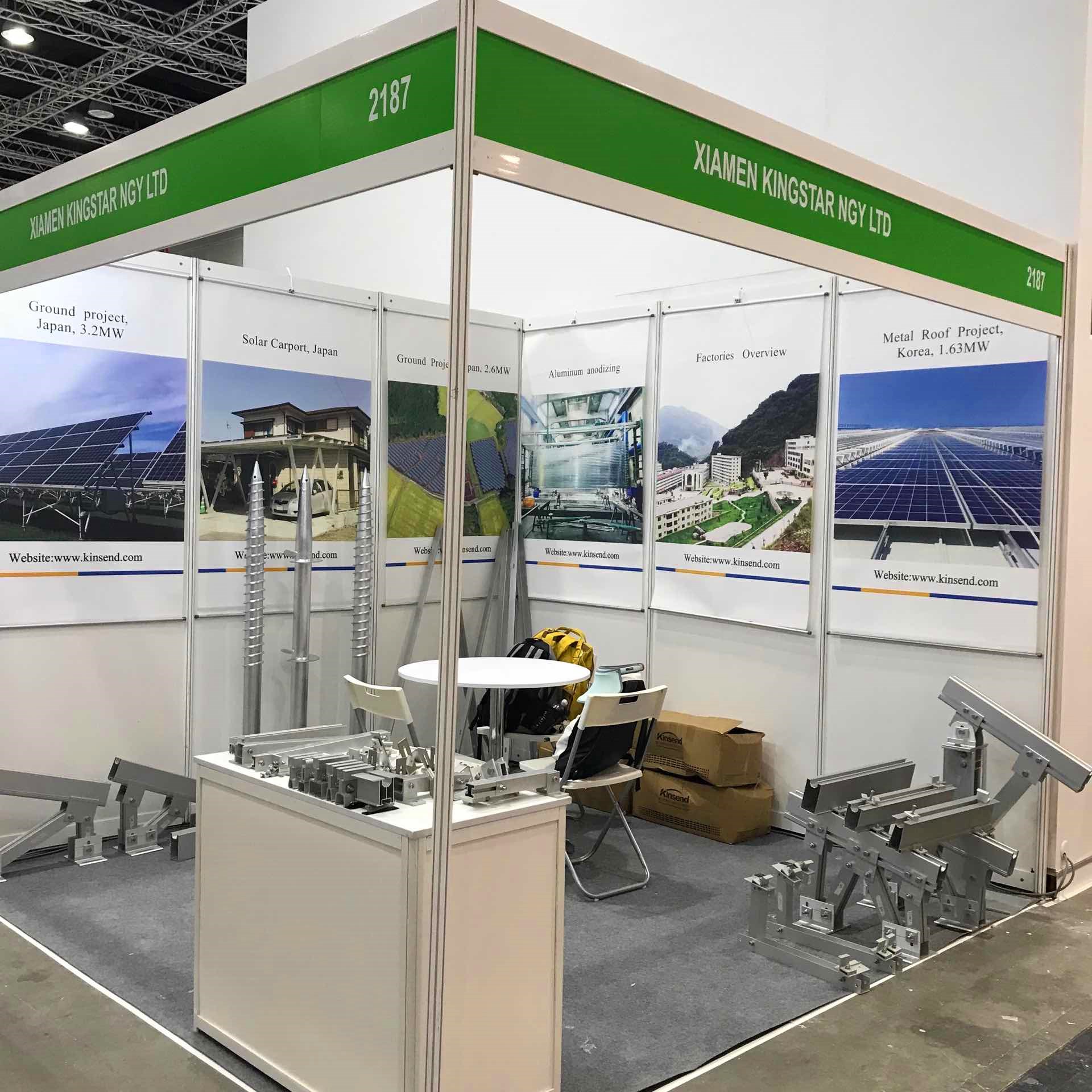  Kinsend esposto ad asean solar expo in malesia 2018 