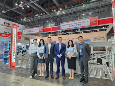 KOREA EXPO SOLAR 2023 ， Stand Kinsend: H6 e H7